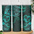 Polynesian Turtle Valentine Skinny Tumbler You And Me Turquoise Hibiscus Heart