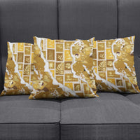Hawaii Japanese Culture Gold Pillow Cover Spring Cranes Aloha Pattern LT01 - Polynesian Pride