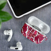 Hawaii Japanese Culture Pink AirPods Case Spring Cranes Aloha Pattern LT01 - Polynesian Pride