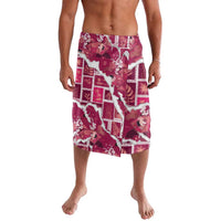 Hawaii Japanese Culture Pink Lavalava Spring Cranes Aloha Pattern LT01 Pink - Polynesian Pride