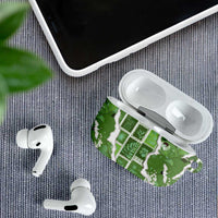 Hawaii Japanese Culture Sage Green AirPods Case Spring Cranes Aloha Pattern LT01 - Polynesian Pride
