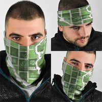 Hawaii Japanese Culture Sage Green Neck Gaiter Spring Cranes Aloha Pattern LT01 - Polynesian Pride