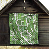 Hawaii Japanese Culture Sage Green Quilt Spring Cranes Aloha Pattern LT01 - Polynesian Pride