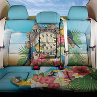 It's 5 o'clock Somewhere Back Car Seat Cover Hawaiian Tropical Parrots LT01 One Size Blue - Polynesian Pride