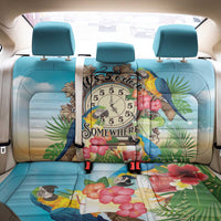 It's 5 o'clock Somewhere Back Car Seat Cover Hawaiian Tropical Parrots LT01 - Polynesian Pride