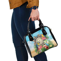 It's 5 o'clock Somewhere Shoulder Handbag Hawaiian Tropical Parrots LT01 - Polynesian Pride
