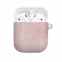 Polynesian Tiare Monstera Soft Pink AirPods Case Liquid Style LT01 Pink - Polynesian Pride