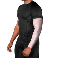 Polynesian Tiare Monstera Soft Pink Arm Sleeves Liquid Style LT01 - Polynesian Pride