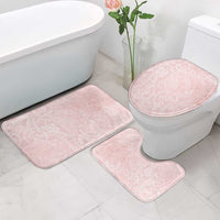 Polynesian Tiare Monstera Soft Pink Bathroom Set Liquid Style LT01 - Polynesian Pride