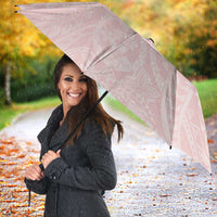 Polynesian Tiare Monstera Soft Pink Umbrella Liquid Style LT01 - Polynesian Pride