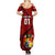 Custom Tonga Rugby Summer Maxi Dress Tongan Ngatu Pattern Black Version LT01 - Polynesian Pride