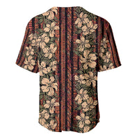 Hawaii Hibiscus Baseball Jersey Retro Style LT01 - Polynesian Pride