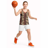 Hawaii Hibiscus Basketball Jersey Retro Style LT01 - Polynesian Pride
