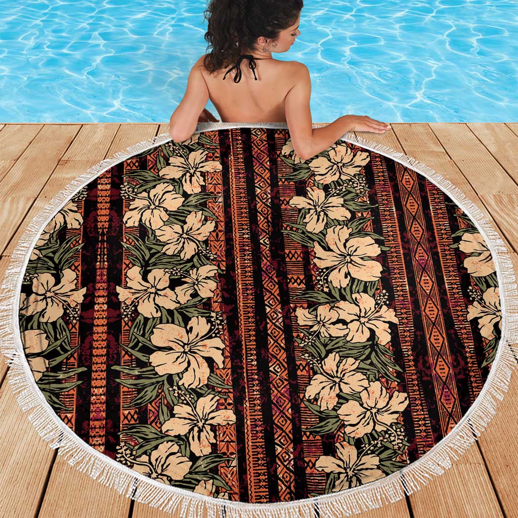Hawaii Hibiscus Beach Blanket Retro Style LT01 - Polynesian Pride