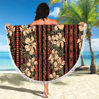 Hawaii Hibiscus Beach Blanket Retro Style LT01 - Polynesian Pride