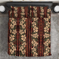 Hawaii Hibiscus Bedding Set Retro Style LT01 Brown - Polynesian Pride