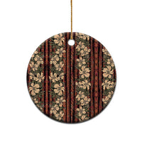 Hawaii Hibiscus Ceramic Ornament Retro Style LT01 - Polynesian Pride