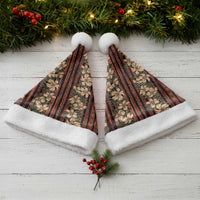 Hawaii Hibiscus Christmas Santa Hat Retro Style LT01 - Polynesian Pride