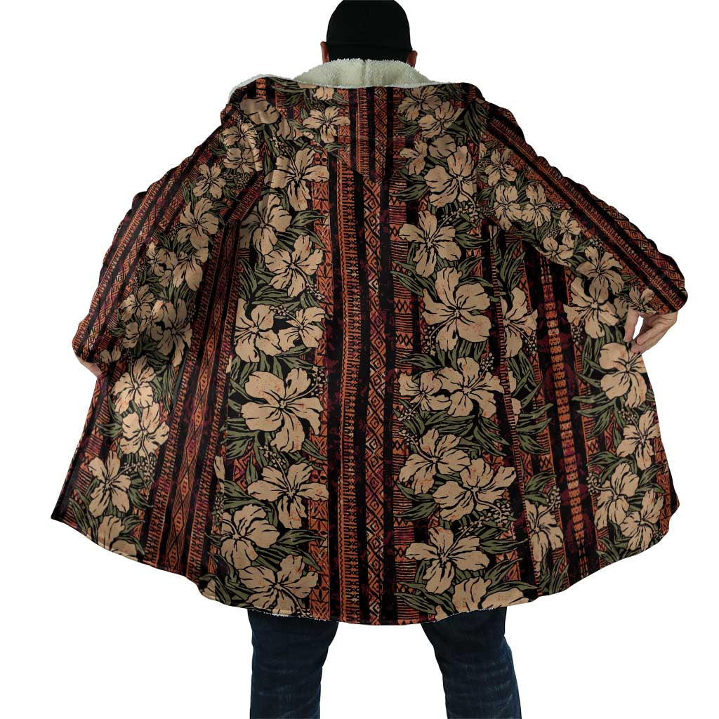 Hawaii Hibiscus Cloak Retro Style LT01 - Polynesian Pride