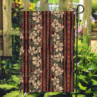 Hawaii Hibiscus Garden Flag Retro Style LT01 Garden Flag Brown - Polynesian Pride