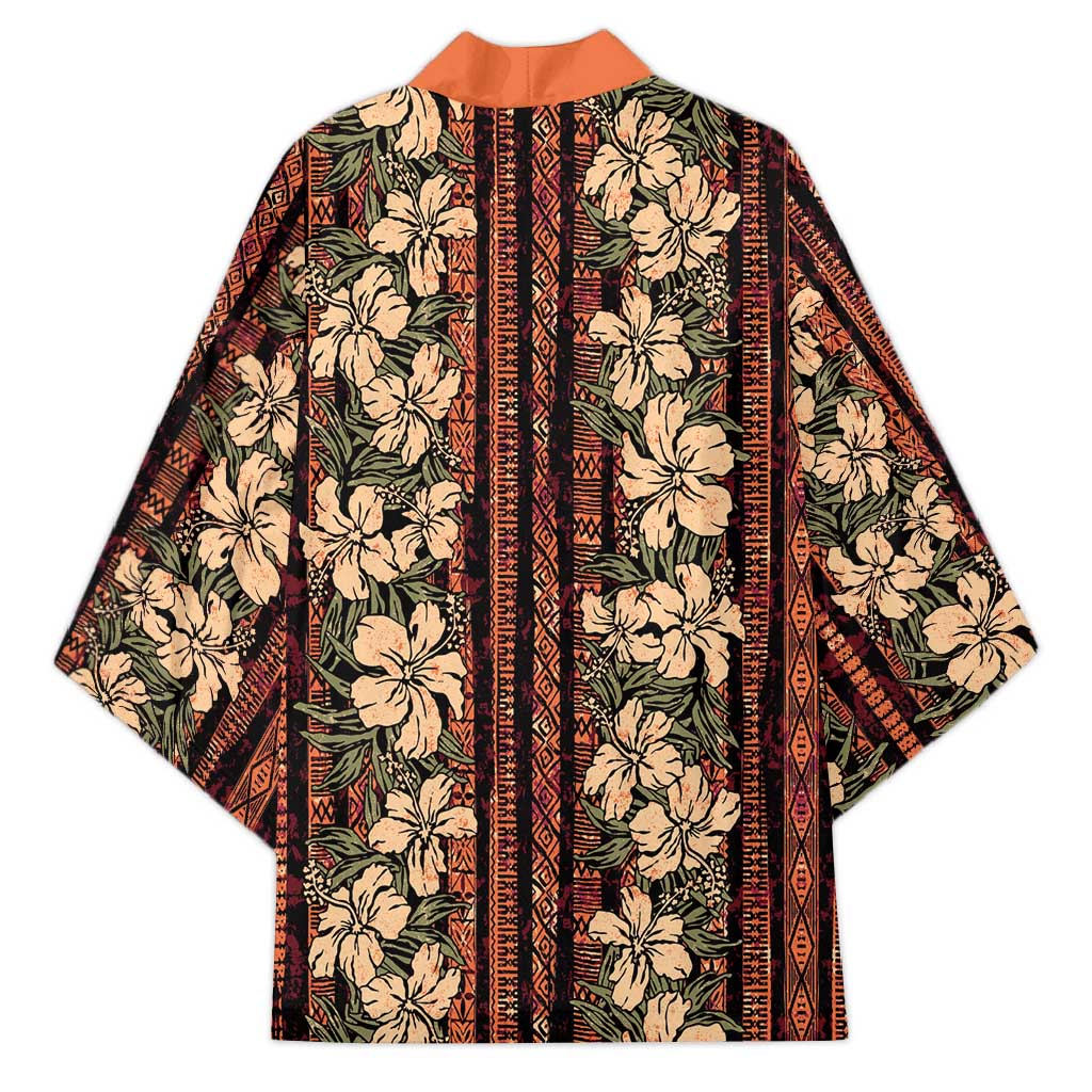 Hawaii Hibiscus Kimono Retro Style LT01 - Polynesian Pride
