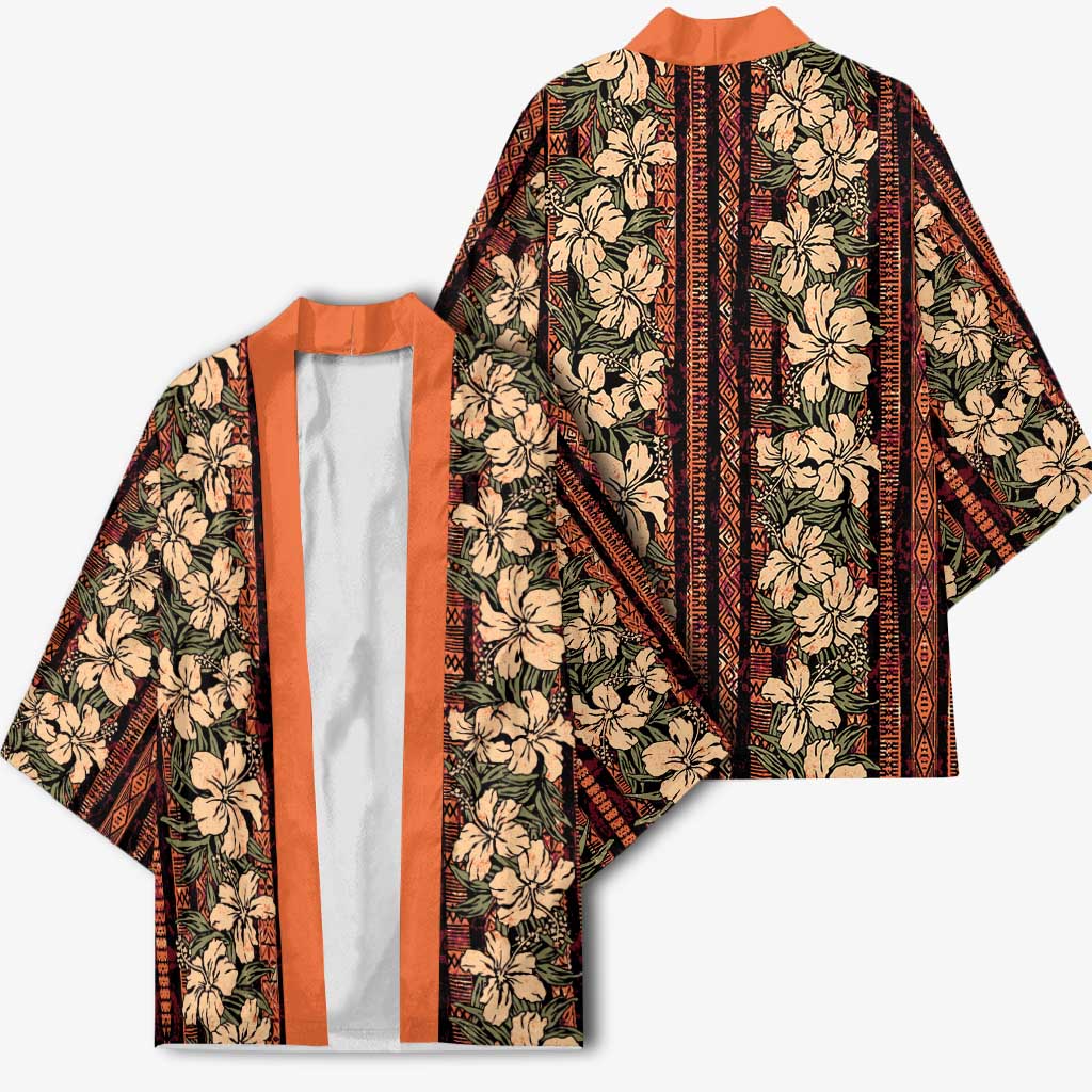 Hawaii Hibiscus Kimono Retro Style LT01 - Polynesian Pride