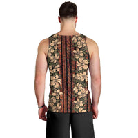 Hawaii Hibiscus Men Tank Top Retro Style LT01 - Polynesian Pride