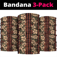 Hawaii Hibiscus Neck Gaiter Retro Style LT01 package One Size: 25*50cm Brown - Polynesian Pride