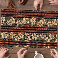 Hawaii Hibiscus Puzzle Retro Style LT01 - Polynesian Pride
