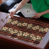 Hawaii Hibiscus Puzzle Retro Style LT01 - Polynesian Pride