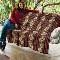 Hawaii Hibiscus Quilt Retro Style LT01 - Polynesian Pride