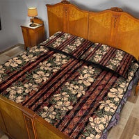 Hawaii Hibiscus Quilt Bed Set Retro Style LT01 - Polynesian Pride
