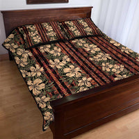Hawaii Hibiscus Quilt Bed Set Retro Style LT01 - Polynesian Pride