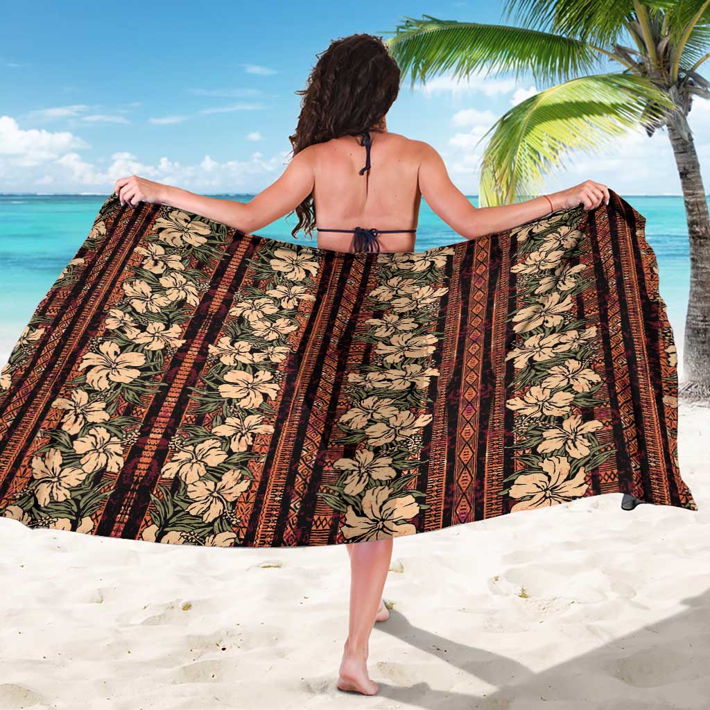 Hawaii Hibiscus Sarong Retro Style LT01 - Polynesian Pride