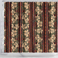 Hawaii Hibiscus Shower Curtain Retro Style LT01 - Polynesian Pride