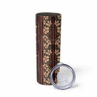 Hawaii Hibiscus Skinny Tumbler Retro Style LT01 - Polynesian Pride