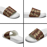 Hawaii Hibiscus Slide Sandals Retro Style LT01 - Polynesian Pride
