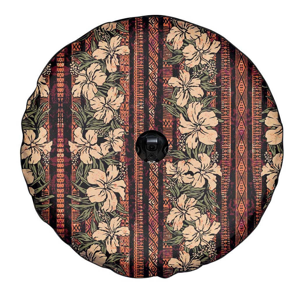 Hawaii Hibiscus Spare Tire Cover Retro Style LT01 - Polynesian Pride