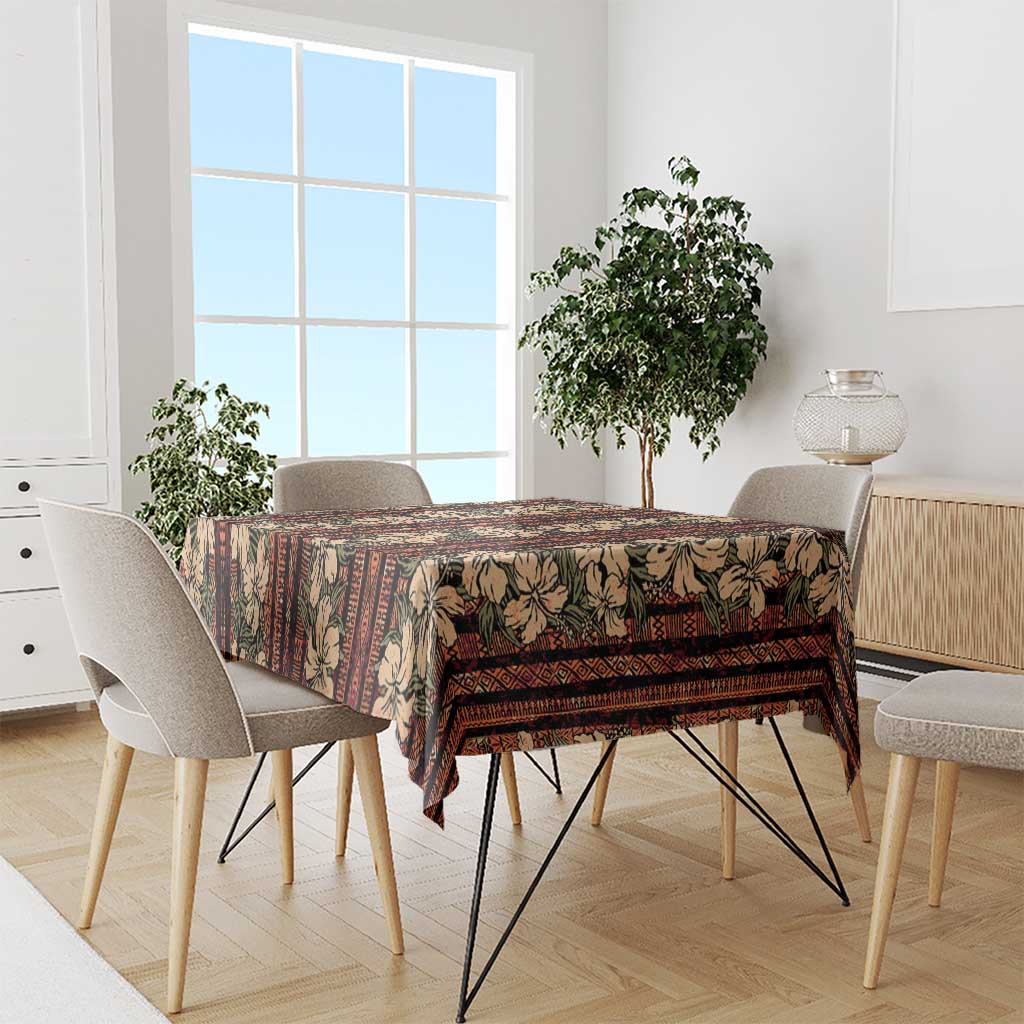 Hawaii Hibiscus Tablecloth Retro Style LT01 - Polynesian Pride