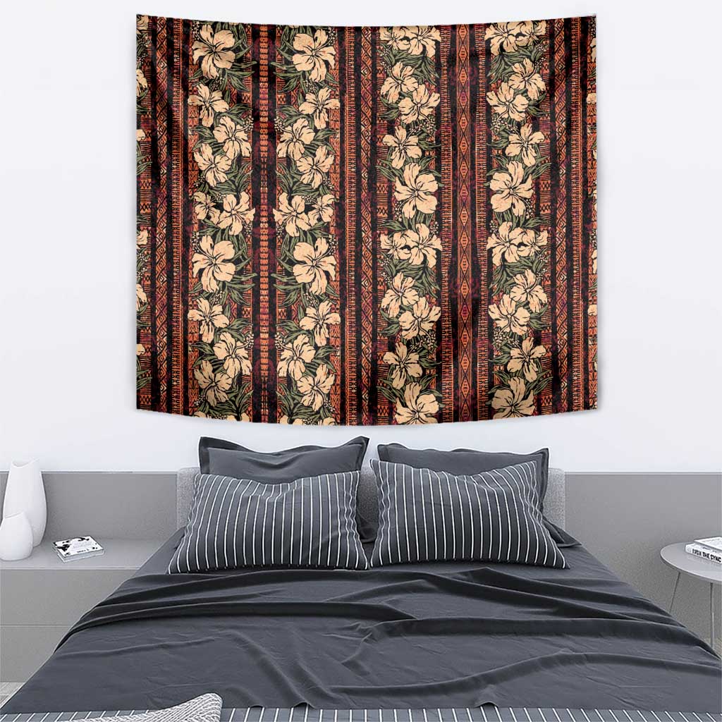 Hawaii Hibiscus Tapestry Retro Style LT01 - Polynesian Pride