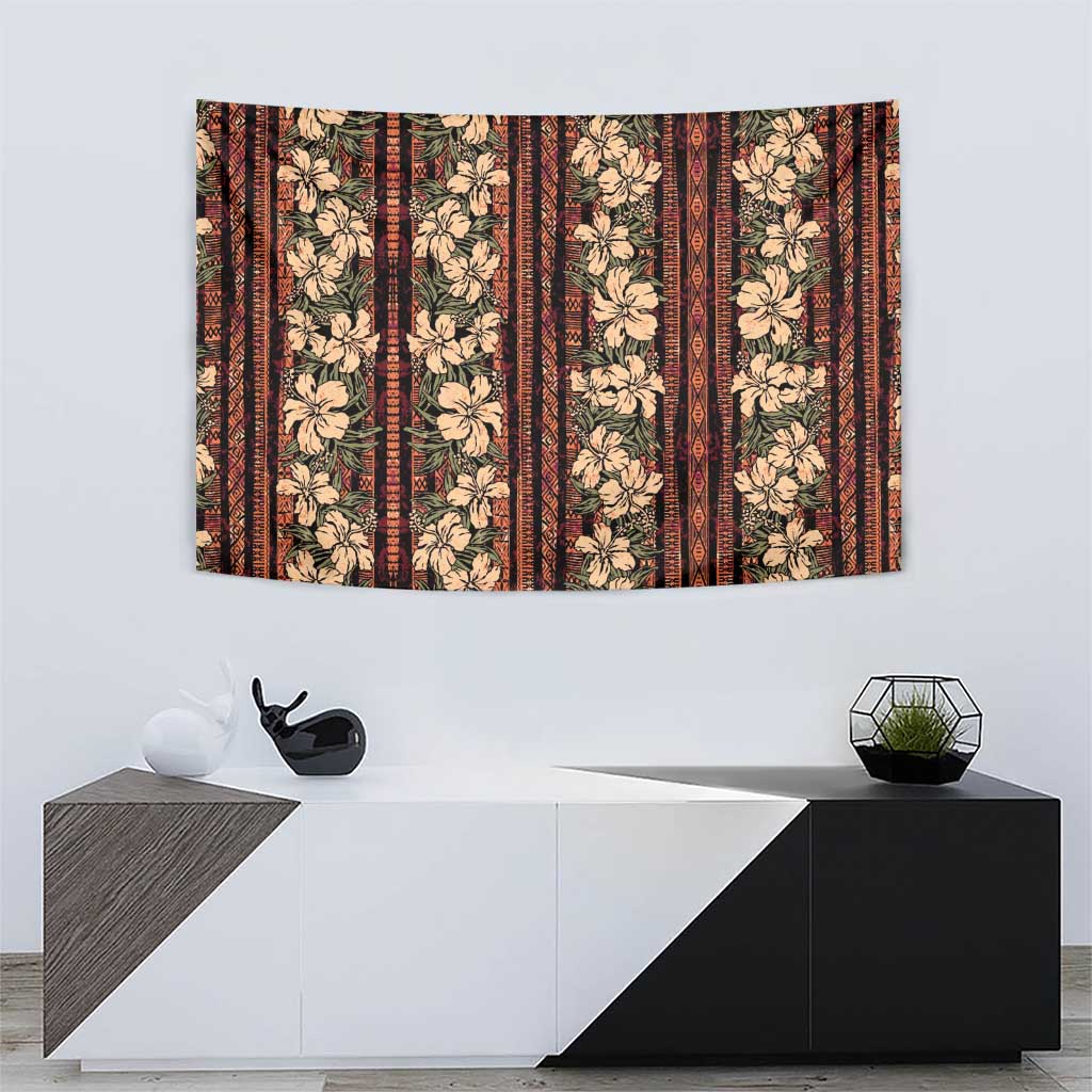 Hawaii Hibiscus Tapestry Retro Style LT01 - Polynesian Pride