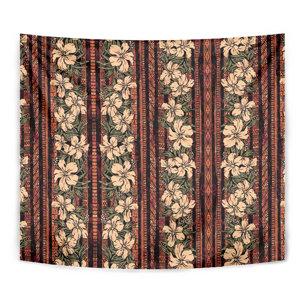 Hawaii Hibiscus Tapestry Retro Style LT01 - Polynesian Pride