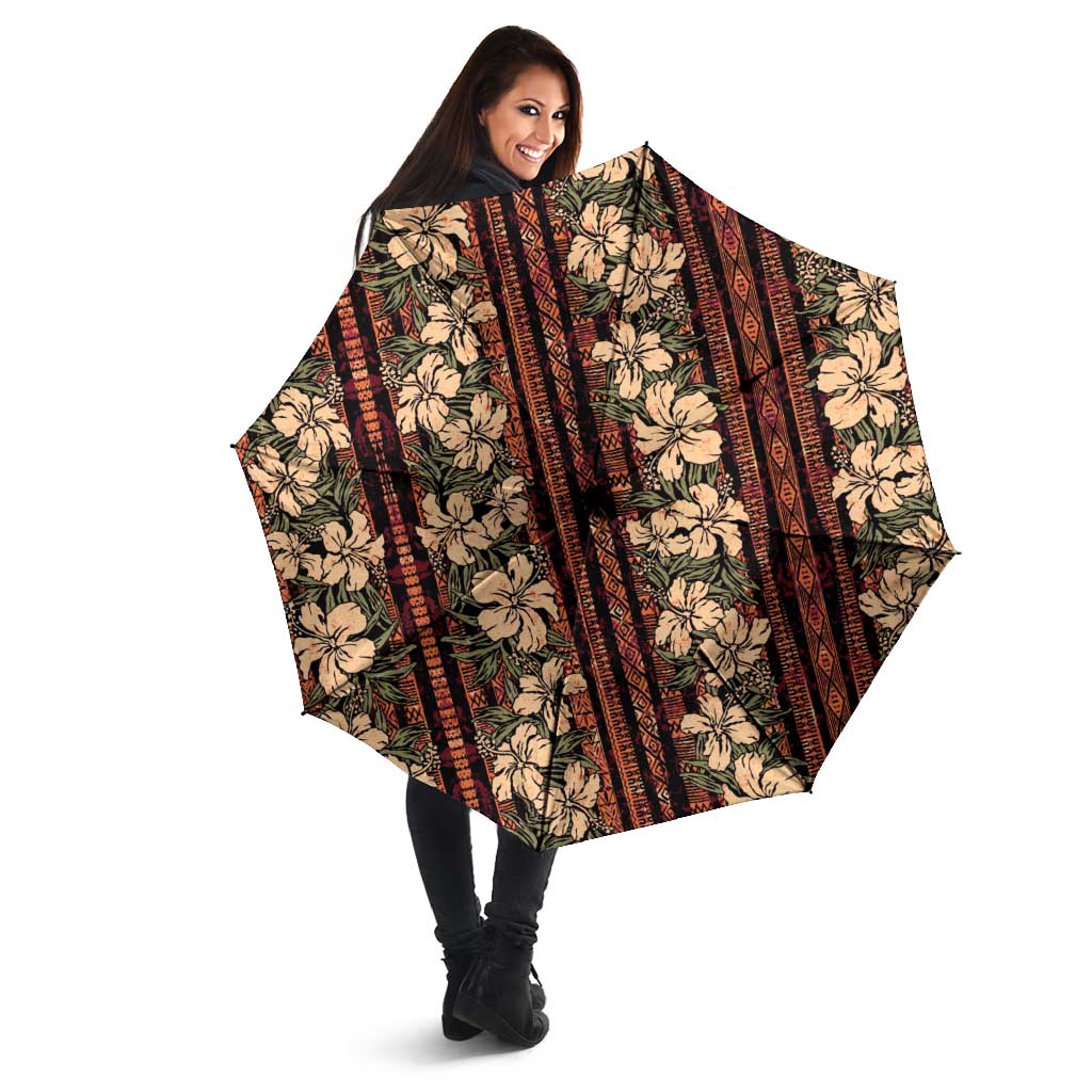 Hawaii Hibiscus Umbrella Retro Style LT01 - Polynesian Pride