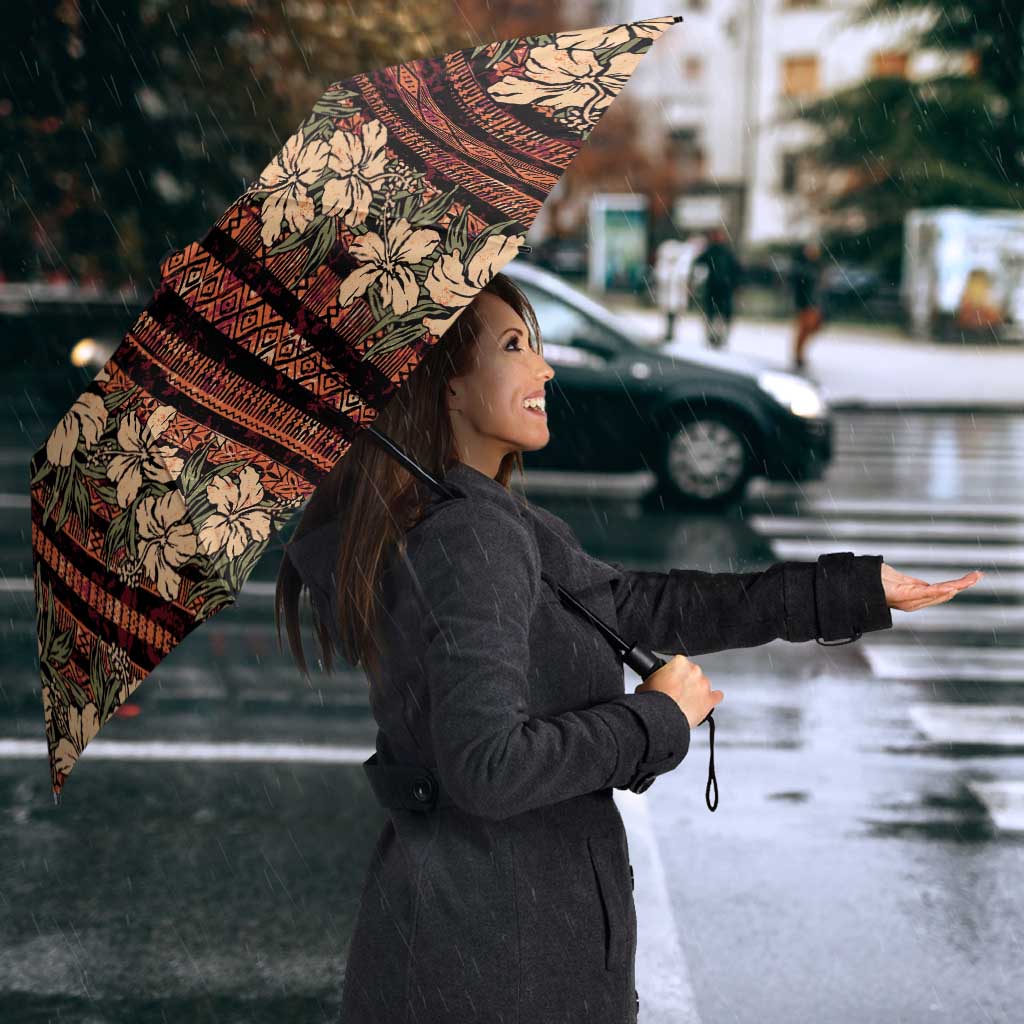 Hawaii Hibiscus Umbrella Retro Style LT01 - Polynesian Pride