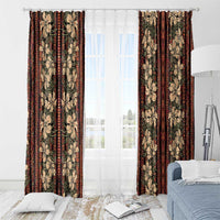 Hawaii Hibiscus Window Curtain Retro Style LT01 - Polynesian Pride