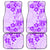 Fiji Masi With Hibiscus Tapa Tribal Car Mats Purple Pastel LT01 Purple - Polynesian Pride