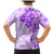 Fiji Masi With Hibiscus Tapa Tribal Family Matching Mermaid Dress and Hawaiian Shirt Purple Pastel LT01 - Polynesian Pride