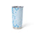 Fiji Masi With Hibiscus Tapa Tribal Tumbler Cup Sky Blue Pastel