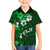 Fiji Masi Family Matching Off Shoulder Short Dress and Hawaiian Shirt Fijian Hibiscus Tapa Green Version LT01 Son's Shirt Green - Polynesian Pride