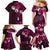 Fiji Masi Family Matching Mermaid Dress and Hawaiian Shirt Fijian Hibiscus Tapa Pink Version LT01 - Polynesian Pride